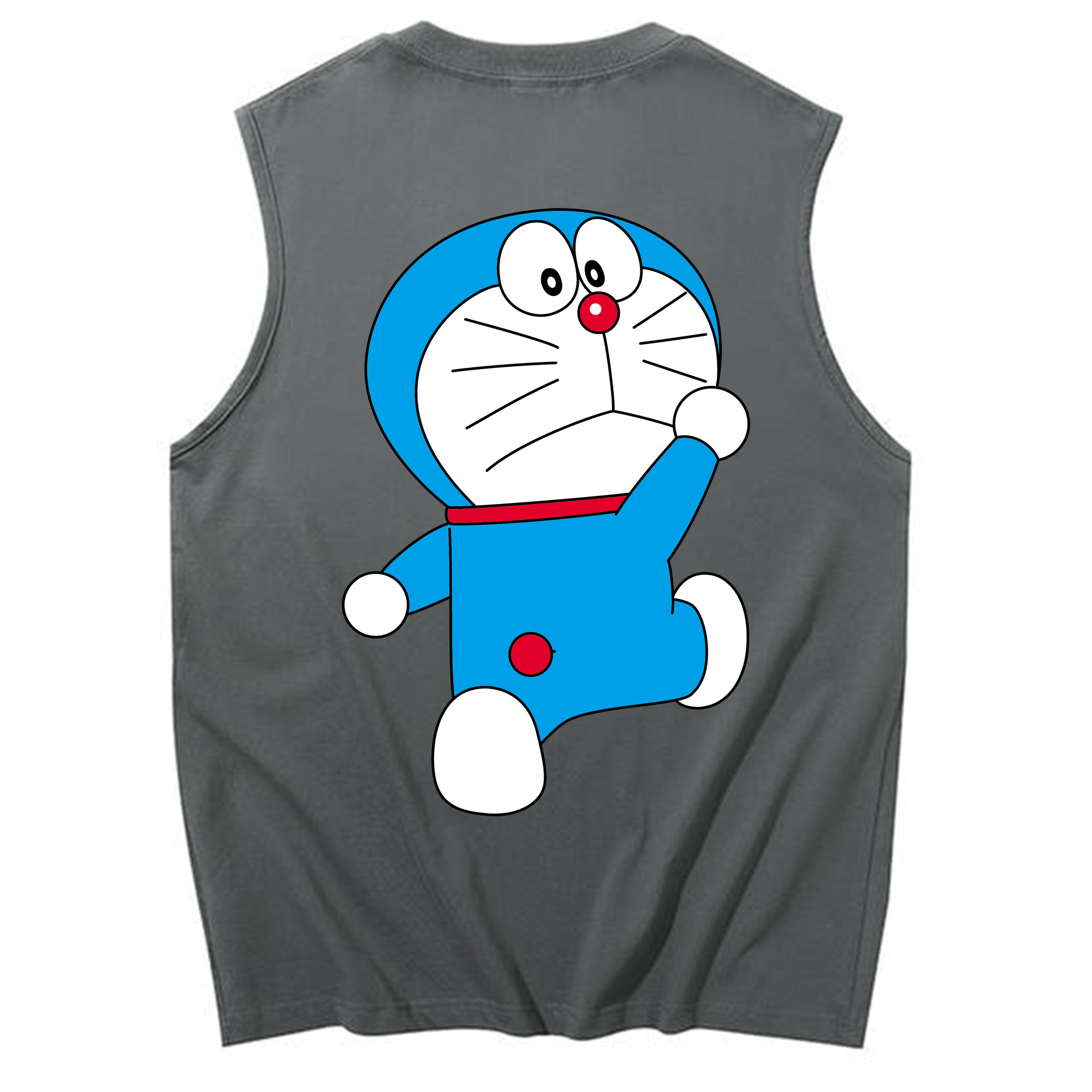 （画像用） ドラえもん Doraemon コットン100％タンクトップ（背面プリント）